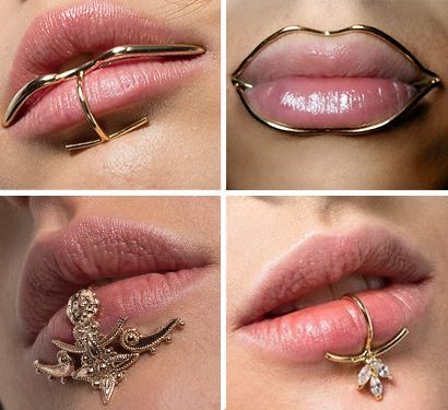 Wolf Fashion, Lip Jewelry, Weird Jewelry, Nose Piercings, Face Jewellery, Jewellery Rings, Unique Accessories, Dope Jewelry, Nose Rings