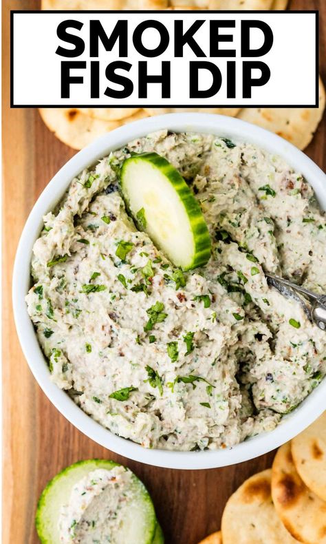 Smoked Fish Dip Recipe Florida, Smoked Fish Dip Recipe, Fish Dip Recipe, Fish Appetizers, Fish Dip, Seafood Appetizers Easy, Smoked Fish Dip, Seafood Dip, Smoked Mackerel