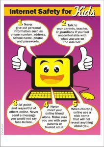 How to Teach Internet Safety in K-6, from Ask a Tech Teacher.  http://askatechteacher.wordpress.com Internet Safety Tips, Computer Safety, Internet Safety For Kids, Protective Behaviours, Digital Safety, Computer Lessons, Technology Posters, Safety Posters, Teaching Technology