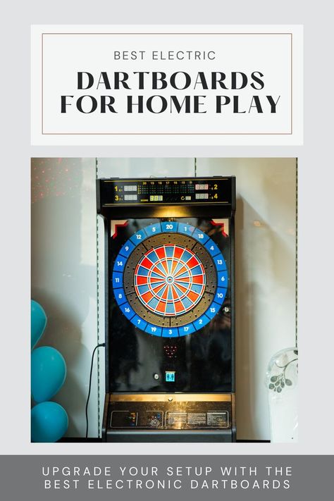 Upgrade Your Setup with the Best Electronic Dartboards Electronic Dart Board, Dart Boards, Dart Board, Dart, The Help, Good Things, Electronics, 10 Things