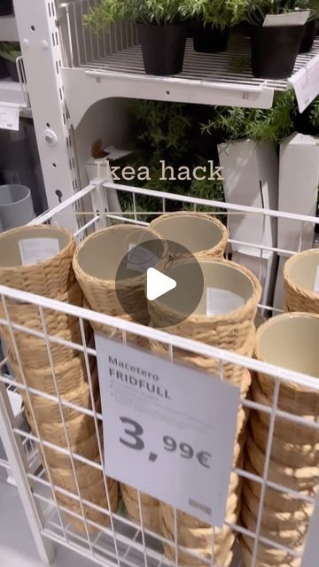 Ikea Plants, Hack Ikea, Hacks Ikea, Ikea Decor, Home Design Diy, Plant Hacks, Crafts Room, Diy Lamp Shade, Diy Crafts Room Decor