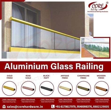 Aluminium Railing, Glass Railings, Aluminum Railing, Glass Railing, Balcony Railing, Residential Construction, Stair Railing, Railing, Modern Interior