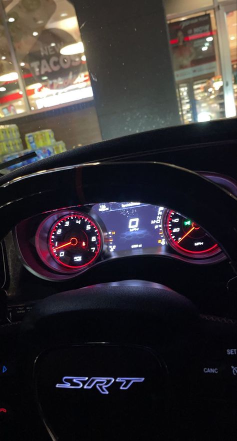 Driving Srt Hellcat At Night, Driving Dodge Charger At Night, Hellcat Steering Wheel At Night, Inside Hellcat At Night, Hellcat Pov Drive, Hellcat Astethic, Hellcat Driving Video, Driving Hellcat, Srt Hellcat Snapchat Story