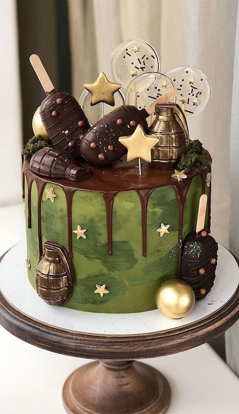 birthday cake, cake designs 2021, cake ideas, elegant cake ideas, birthday cake ideas , birthday cake for adults Army Cake Ideas, Green Theme Cake, Cute Birthday Cake Ideas, Green Birthday Cake, Army Birthday Cakes, Army Themed Birthday, Green Birthday Cakes, Cute Birthday Cake, Army Cake