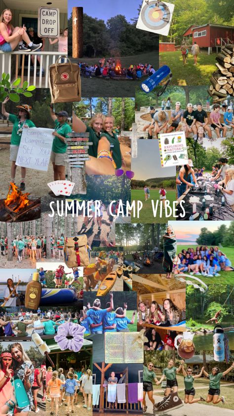 Summer camp vibes 👙💗🏕️ How To Be A Good Camp Counselor, Starting A Summer Camp, Camp Vibes Aesthetic, Summer Camp Vibes Aesthetic, Youth Camp Aesthetic, Summer Camp Counselor Aesthetic, Summer Camp Fits, Summer Camp Aesthetic Outfits, Summer Camp Usa