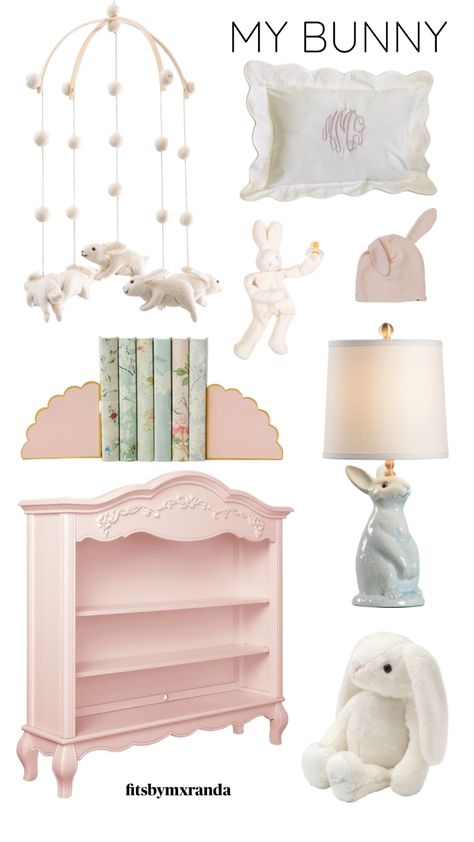 BUNNY NURSERY INSPO #homedecor #nursery #nurseryinspo #nurseryinspiration #bunny #babygirlnursery Bunny Nursery Theme, Nursery Inspiration Girl, Baby Nursery Inspiration, Girl Nursery Themes, Baby Room Themes, Bunny Nursery, Baby Room Inspiration, Nursery Theme