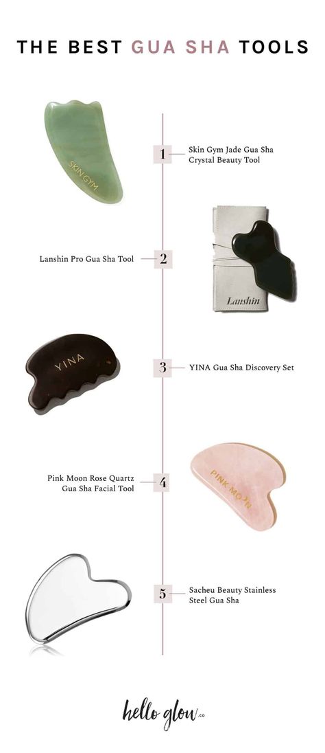 The best gua sha tools Gua Sha Shapes, Best Gua Sha, Skin Care Specialist, Microcurrent Facial, Gua Sha Tools, Endocrine System, Mini Pouches, Beauty Lover, Gua Sha