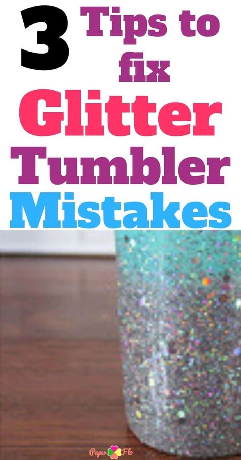 How To Fix Glitter Tumbler Mistakes - Glitter Tumblers With Vinyl Ideas, Glitter Tumbler Ideas Diy, Tumbler Room, Resin Tumbler Ideas, Tumblers With Vinyl Ideas, Diy Glitter Tumbler, Tumbler Cups Ideas, Glitter Tumbler Ideas, Diy Projects To Make And Sell