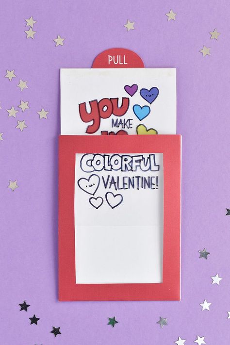 Amaze your Valentine this year with a colorful DIY magic trick! Magic Tricks For Kids, Diy Father's Day Crafts, Learn Magic, Easy Magic Tricks, Printable Valentines Day Cards, Handmade Charlotte, Valentines Day Coloring, Printable Valentine, Card Tricks