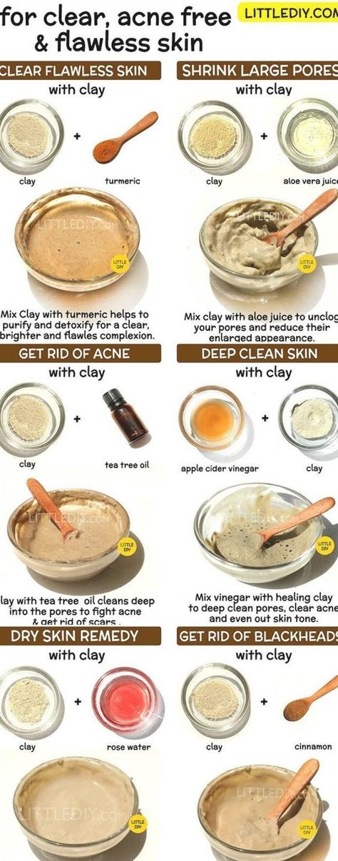 Indian Healing Clay detoxifies and removes impurities from the skin easilyHere is a face mask recipe using this wonderful ingredient for clean and clear sk... Skin Care Routine Indian, Indian Healing Clay Mask, Clay Mask Recipe, Diy Clay Mask, Aztec Clay Mask, Aztec Clay, Deep Clean Skin, Indian Healing Clay, Healing Clay