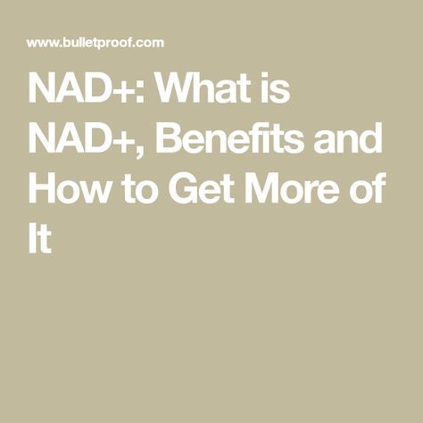 NAD+: What is NAD+, Benefits and How to Get More of It Nad Supplement Benefits, Nad Benefits, Nad Supplement, Calorie Restriction Diet, Krebs Cycle, Herb Life, Dna Repair, Herbs For Health, Clean Living