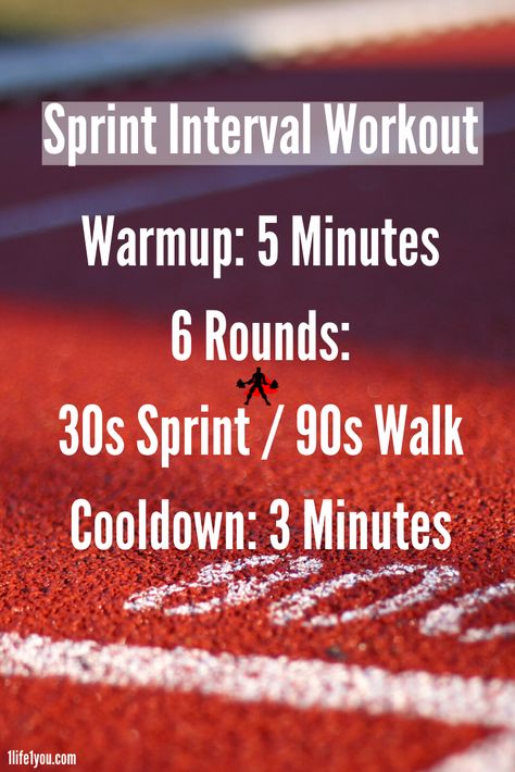 Try out this sprint running interval workout to really get full body benefits // and check out the article for 3 other sprint workouts to try in your workouts Running Interval Workout, Sprint Interval, Sprint Interval Training, Sprint Intervals, Sprint Workout, Increase Speed, Interval Running, Short Workouts, Interval Workout