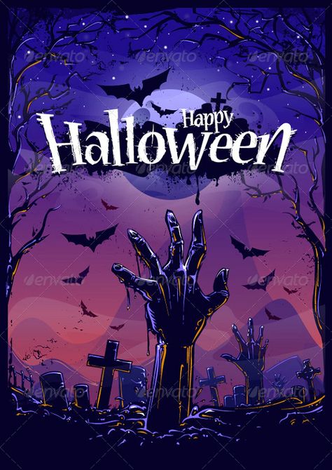 Halloween Poster Design, Photo Halloween, Pumpkin Vector, Halloween Background, Poster Decorations, Zombie Hand, Halloween Flyer, Halloween Vector, Halloween 2014