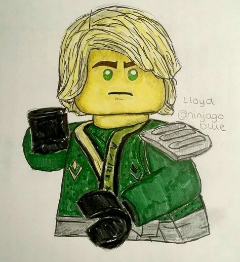 Ninjago Drawings, Lloyd Ninjago, Lego Ninjago Lloyd, Ninjago Cole, Dean Morgan, Cute Anime Chibi, Lego Movie, Roblox Pictures, Lego Art