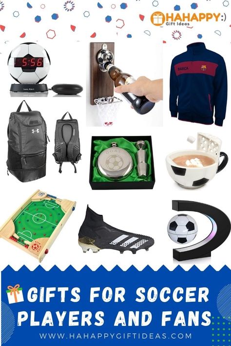 Best Gifts For Soccer Players and Fans Christmas Gifts For Soccer Players, Gifts For Soccer Boyfriend, Gifts For Soccer Players, Football Player Boyfriend, Soccer Fan Gifts, Soccer Boyfriend, Chelsea Fans, Best Birthday Gift, Soccer Birthday