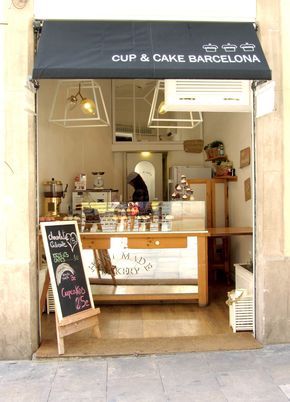 Tiny Shop Ideas, Pop Up Bakery, Tiny Bakery, Cake Shop Design, Coffee Shop Counter, Roll Up Door, Tent Ideas, Mini Cafe, Bakery Shop Design