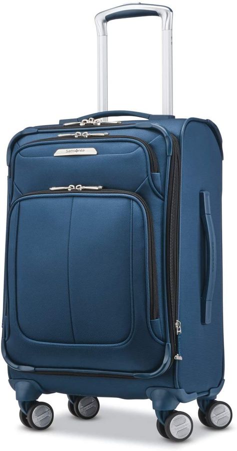 Soft shell suitcases may be traditional, but that doesn’t mean they’re old school. There are a number of modern styles made from durable fabrics. Many TFG readers are “team soft side luggage,” and have given some great reasons why! #TravelFashion #TravelLuggage #bestsuitcasebrands #bestsoftsuitcase #softcaseluggage #softsidesuitcase #SoftshellCarryOnLuggage #softcasesuitcase #hardsuitcasevssoft #hardvssoftluggage International Carry On Luggage, Best Luggage Brands, Carry On Size, Luggage Brands, Checked Luggage, Best Carry On Luggage, Best Luggage, Mediterranean Blue, Spinner Suitcase