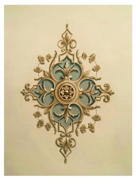 Motif Arabesque, Ornament Drawing, Baroque Ornament, Wall Painting Decor, Faux Finish, Painted Paneling, Empowering Women, Style Trends, Arabesque