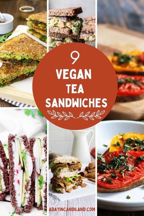 Enjoy these vegan tea sandwiches. They combine flavors and textures, making them a delightful and creative addition to any tea time spread. Vegan Mini Sandwiches, Dairy Free Tea Sandwiches, Indian Tea Sandwiches, Vegan Tea Party Food, Vegan Tea Sandwiches, Gluten Free Tea Sandwiches, Tea Time Sandwiches, Afternoon Tea Sandwiches, English Tea Sandwiches