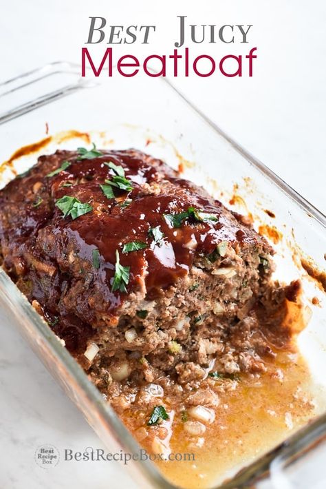 Meatloaf Sandwich Recipe, Easy July 4th Recipes, Moist Meatloaf Recipes, Beef Recipes Easy Quick, Hibachi Rice, Juicy Meatloaf, Southern Meatloaf, Old Fashioned Meatloaf, Moist Meatloaf