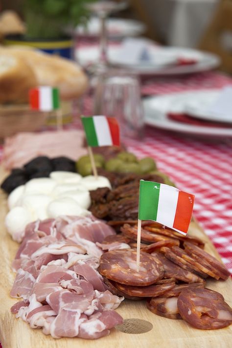 Kara's Party Ideas Italian Trattoria Birthday Party | Kara's Party Ideas Italian Festival Party, Italian Style Birthday Party, Italy Themed Birthday Party Decorations, Italy Inspired Birthday Party, Italian Birthday Party Ideas Decorations, Italian Party Ideas Decorations, Italian Party Ideas, Italy Themed Birthday Party, Italian First Birthday Party