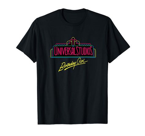 PRICES MAY VARY. Be ready for your next real adventure at a Universal Park with these Universal Parks graphic designs. No matter the occasion we have a perfect design to match. Universal Studios Hollywood, Universal Studios Florida, Universal Studios Parks, Universal Studios Marquee, HHN, matching bachelorette party, familia coincidente, matching family vacation, Universal Family vacation t-shirts Lightweight, Classic fit, Double-needle sleeve and bottom hem Marquee Birthday, Florida Universal Studios, Family Vacation Tshirts, Universal Parks, Birthday Girl T Shirt, Universal Studios Florida, Universal Studios Hollywood, T Shirt Image, Luxury Store