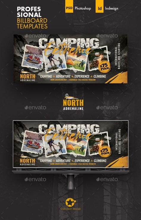 Camping Adventure Billboard Templates Camping Banner Design, Outdoor Banner Design, Web Header, Computer Wallpaper Hd, Pc Photo, Well Design, Graphic Design School, Design Camp, Banner Design Inspiration