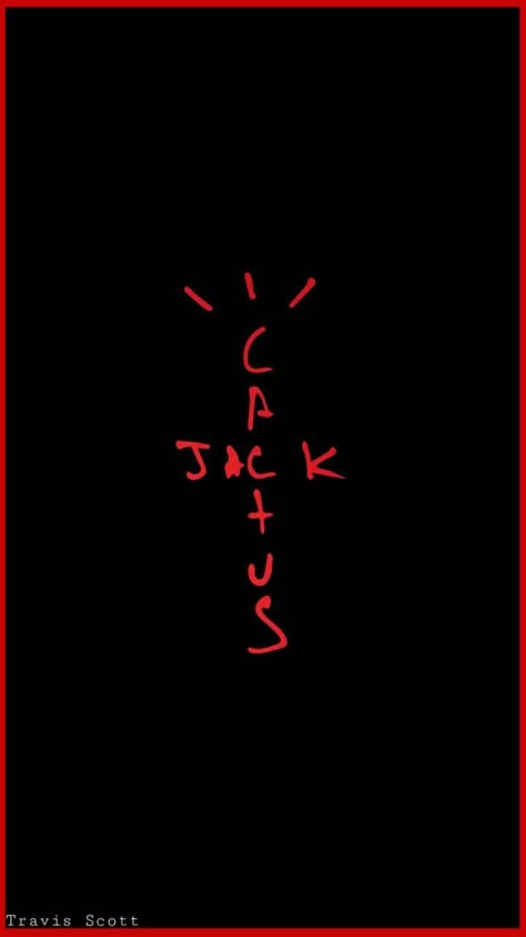 Cactus Jack Wallpaper Iphone, Nike Cactus Jack, Red Travis Scott, Cactus Jack Wallpaper, Cactus Jack Logo, Iphone Wallpaper Off White, Rapper Wallpapers, Brand Wallpaper, Wallpaper Off White