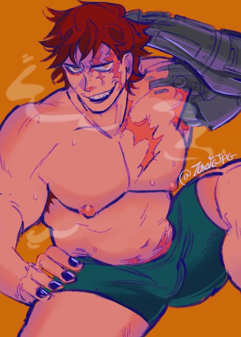 Tokki 🍖🐗 on X: "ok but hear me out what if Kid gets a soft tummy when the colder seasons hit and he kinda owns it 😳 https://t.co/P07Y7sECTh" / X Eustass Kid X Luffy, Eustass Kid Fanart, Kid X Law, Soft Tummy, Eustass Kid, Zoro Nami, Anime Outfit, The Pirate King, One Piece Ship