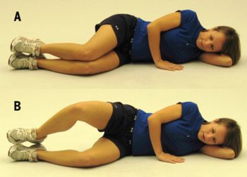 image Clam Exercise, Gluteus Medius Exercises, Psoas Release, Glute Exercises, Gluteus Medius, Clam Shells, Gluteus Maximus, Resistance Workout, Best Exercises