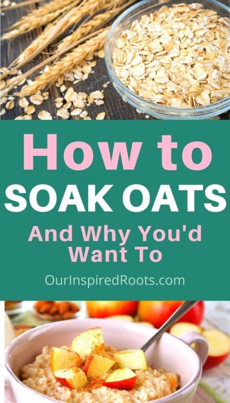 Soaked Oats Recipe, Soaking Oats, Soaked Oatmeal, Oatmeal Benefits, Homestead Recipes, Oat Recipes, Raw Oats, Oat Groats, Homestead Kitchen