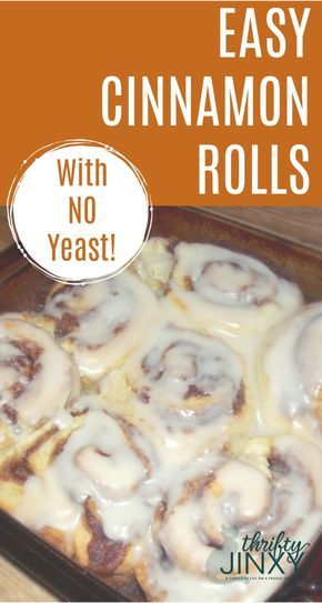 There's no need to wait for the dough to rise with this Quick and Easy No Yeast Cinnamon Rolls recipe! #CinnamonRolls #baking #EasyBaking #brunch #breakfast Yeast Cinnamon Rolls, No Yeast Cinnamon Rolls, Homemade Cinnamon Rolls Easy, Quick Cinnamon Rolls, Easy Cinnamon Rolls, Cinnamon Roll Recipe, Cinnamon Rolls Easy, Best Cinnamon Rolls, Easter Breakfast