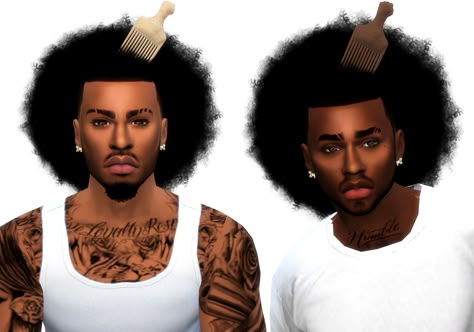 Jarome fro Men Custom Content Sims 4, The Sims 4 Black Male Hair, Sims Cc Black Male Hair, Black Simmers Sims 4, Male Cc Finds Sims 4, Cc Men Hair Sims 4, Male Hair Alpha Sims 4, Sims 4 Cc Cloths Male, Male Afro Sims 4 Cc