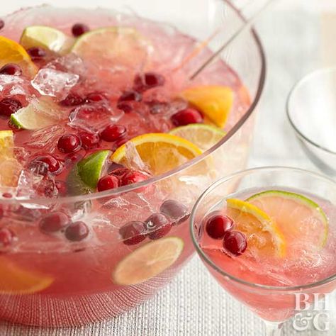 Tart or sweet, cold or hot, punch is the ideal solution for relaxed entertaining. No need to take drink orders -- just make up a batch before the party and serve, giving you time to enjoy your guests. Easy Holiday Cocktail Recipes, How To Make Punch, Easy Holiday Cocktails, Sherbet Punch, Rachel Hollis, Christmas Punch, Party Punch, Holiday Cocktail Recipe, Cooking Basics