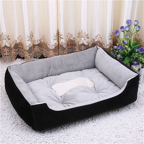 Dog Bed For Big Dogs, Zara Bedroom, Big Dog Bed, Big Dog Beds, Stylish Dog Beds, Dog House Bed, Dog Bed Mat, Dog Wash, Warm Bed