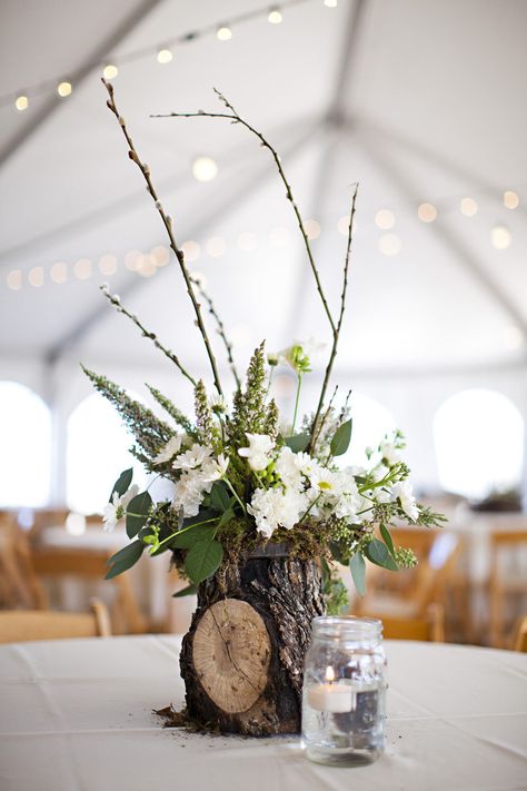 Centerpieces Circle Table Centerpiece, Woodlands Wedding, Grad 2023, Centrepiece Ideas, Woodsy Decor, Forest Theme Wedding, Wedding Reception Flowers, Woodsy Wedding, Arrangement Floral