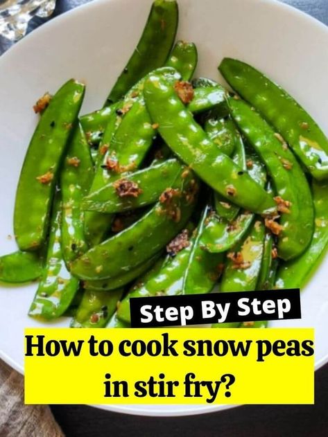 How To Cook Snow Peas, Snow Peas Recipe Stir Fry, Cooking Snow Peas, Green Bean Side Dish Recipes, Snow Peas Recipe, Nuts Recipes, Snap Peas Recipe, Turkey Stir Fry, Lunch Bowls