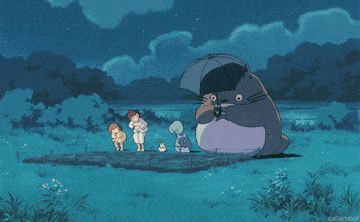 40 Of The Most Oddly Satisfying Studio Ghibli Gifs Studio Ghibli Films, Art Studio Ghibli, Studio Ghilbi, Neighbor Totoro, Retro Anime, Studio Ghibli Movies, Ochako Uraraka, Studio Ghibli Art, 5 Anime