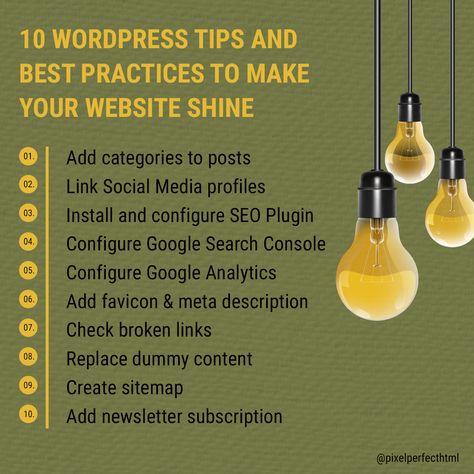 "Publish Like a Pro" Check out these WordPress tips and tricks for beginners and pros! Want to add more to this. Share your tips for beginners in the comments. #WordPress #WordPressTips #PixelPerfectHTML Wordpress Tips And Tricks, Woocommerce Tips, Wordpress For Beginners, Freelancing Tips, Wordpress Tips, Pixel Perfect, Google Analytics, Front End, Like A Pro