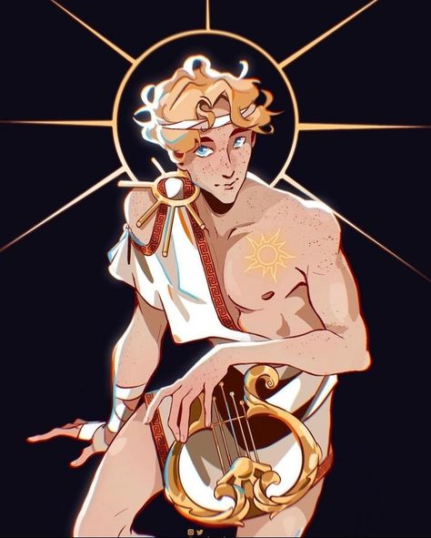 Apollo Percy Jackson, Apollo Greek, Demi God, Hades Game, Will Solace, Achilles And Patroclus, My Arts, Greek Mythology Art, Greek And Roman Mythology