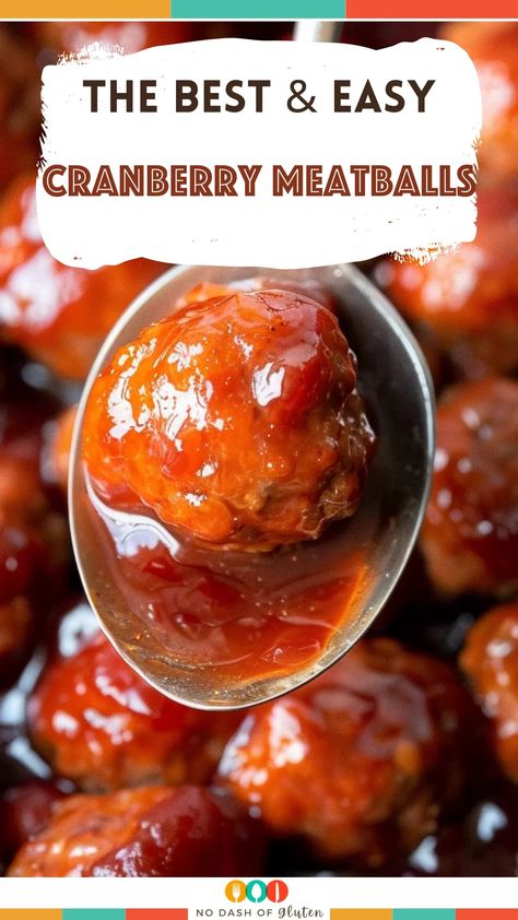 Quick and Easy Cranberry Meatballs Crockpot Glazed Meatballs, Cranberry Slow Cooker Meatballs, Cranberry Bbq Meatballs Crockpot, Crockpot Chicken Meatballs, Fall Meatballs, Cranberry Meatballs Recipe, Meatballs Cranberry Sauce, Meatball Appetizers For Party, Meatballs Appetizers For Party