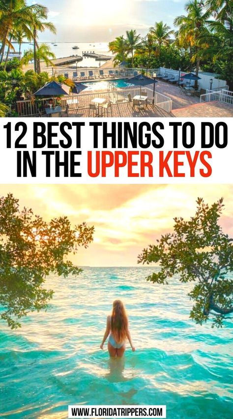 12 Best Things To Do In The Upper Keys Key Largo Outfits, Key Biscayne Florida Things To Do, Tavernier Florida Keys, Things To Do In The Keys, Florida Keys Aesthetic, Duck Key Florida, Key West Florida Vacation, Florida Keys Vacation, Florida Keys Travel