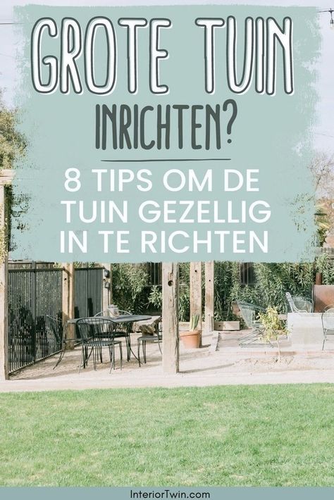 Kan jij nog wel wat inspiratie gebruiken voor het inrichten van een grote tuin? Bekijk dan deze ideeën. Van zwembad tot kas met moestuin: in een grote tuin zijn er heel wat mogelijkheden. Chic Living, Decoration Design, Chic Decor, Diy Home Decor, Home Diy, Sweet Home, Van, Design