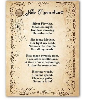 What to do on a New Moon? Tonight 🌑 is perfect to watch the stars as there’s no other source of light in the sky. While the Moon is not visible it’s still there and it continues to influence us. What are you New Moon wishes? Find New Moon Spells and journal prompts. New Moon Wicca Witchcraft. New Moon Ritual Intentions #NewMoonSpells #NewMoonMagick #NewMoonWitchcraft #NewMoonRitual #NewMoon MagicSpells Wiccan Chants And Spells, New Moon Prayer, Wiccan Prayers, Lunar Living, Wiccan Chants, Moon Meditation, New Moon Ritual, Moon Chart, Pagan Prayer