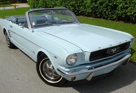 Arcadian Blue 1966 Mustang  Convertible Light Blue Convertible, 1966 Ford Mustang Convertible, Classic Ford Mustang, Blue Convertible, Blue Mustang, 1966 Mustang, 66 Mustang, Old Vintage Cars, Ford Mustang Convertible