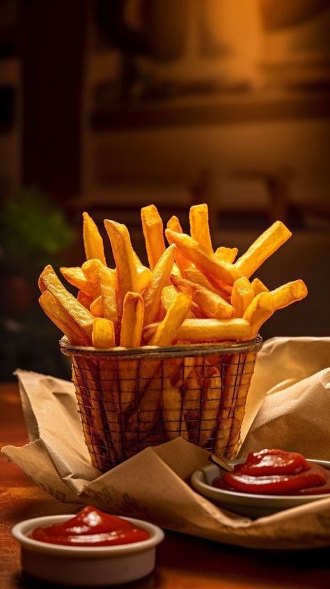 Fast Food Pic, Burger And Fries Aesthetic, French Fries Aesthetic, Fast Food Photography, Fries Aesthetic, Burger Aesthetic, Good Fried Chicken, Pizza Party Birthday, Food Film