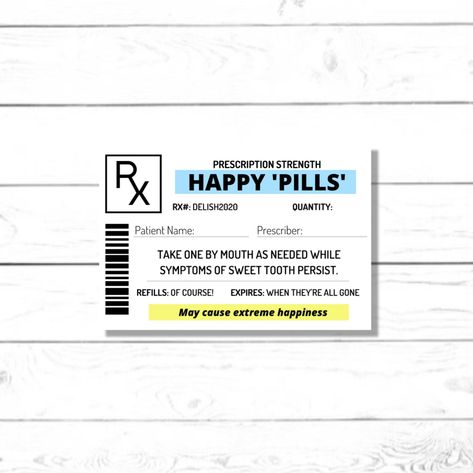 Prescription Bottle, Happy Easter Printable, Bottle Labels Printable, Fillable Forms, Home Windows, Pill Bottle, Bottle Label Template, Brand Stickers, Pill Bottles