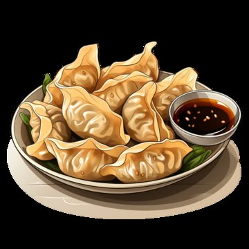 Momos Cartoon, Flat Dumplings, Momo Food, Poland Food, Snack Shack, Food Clipart, Food Cartoon, Sketches Ideas, Food Drawings