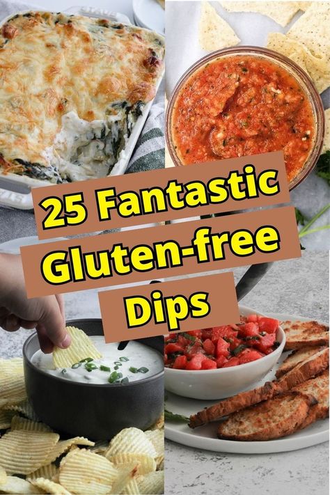 Gluten free dips recipe collection No Cheese Dip Recipes, Gluten Free Hot Dips, Gluten Free Vegetable Dip, Gluten Free Chip Dip, Gluten Free Corn Dip, Gluten Free Dairy Free Dip Recipes, Gluten Free Heavy Appetizers, Gluten Free Veggie Dip, Gluten Free Dips Easy