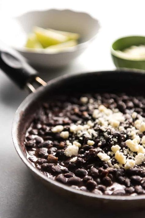 Cafe Rio Black Beans & Cilantro Lime Rice Cafe Rio Black Beans, Cafe Rio Rice, Black Bean Recipe, Cilantro Lime Rice Recipe, Cafe Rio, Bean Recipe, Black Bean Recipes, Rice And Beans, Lime Rice